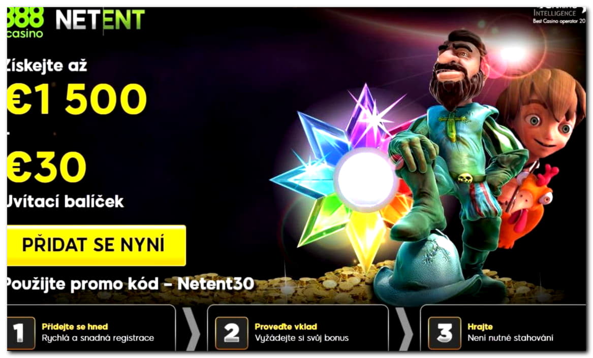20 Proef spins op 888 Casino