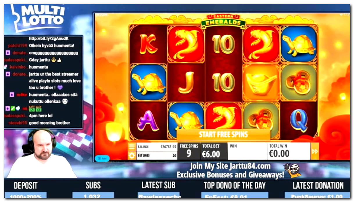 EUR 270 Casinobonus zonder storting bij Power Spins Casino